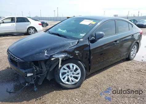 2017 Hyundai Elantra Se from USA, damaged, VIN KMHD74LF4HU415651